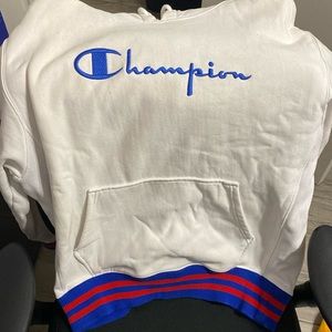 A champion sweater that is also unworn. It’s just doesn’t fit me anymore.
